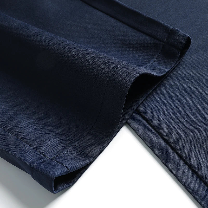Silkline Straight-Leg Trousers
