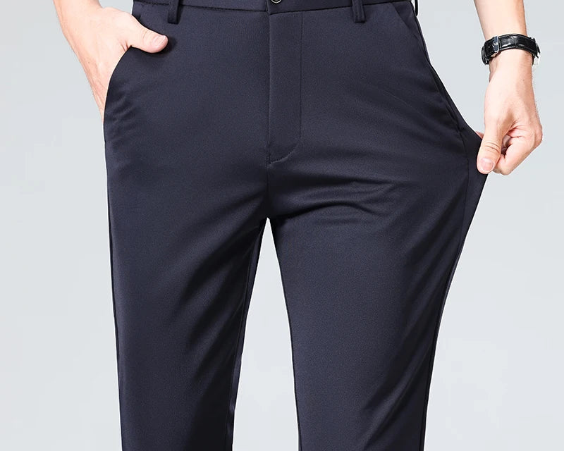 Monarch Straight-Leg Trousers