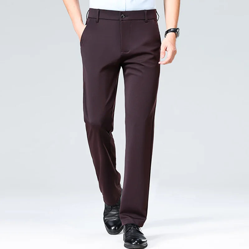 Monarch Straight-Leg Trousers
