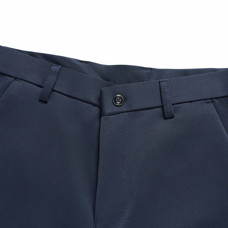 Silkline Straight-Leg Trousers