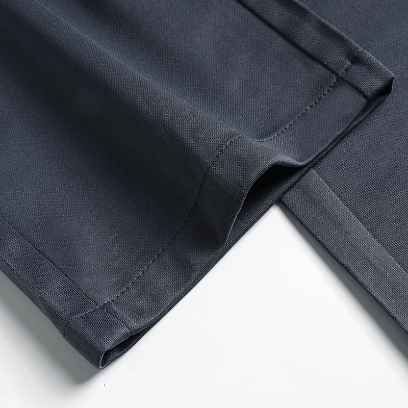 Silkline Straight-Leg Trousers
