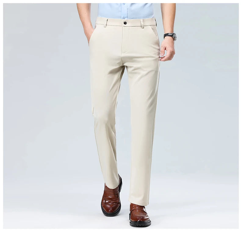 Monarch Straight-Leg Trousers