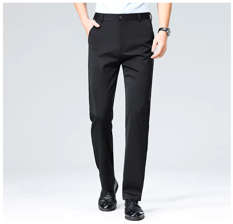 Monarch Straight-Leg Trousers